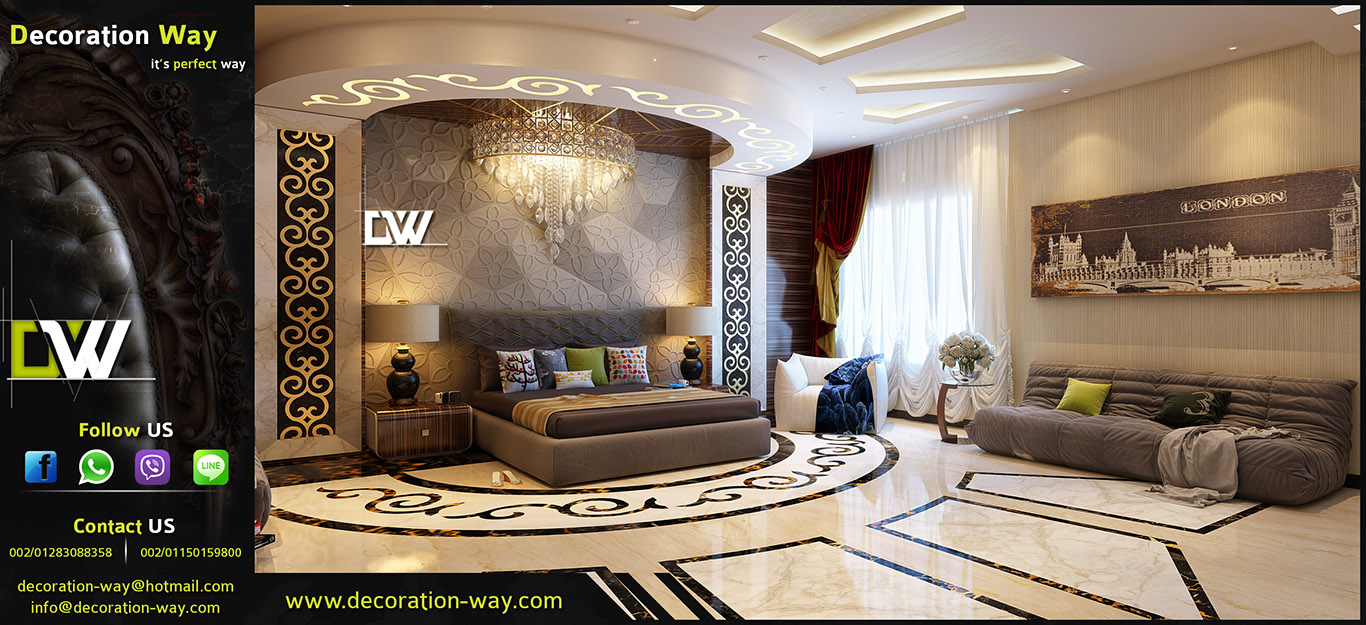 مصمم ديكور ثري دي - فلل شقق -مودرن - كلاسيك - مجلس - مداخل- غرف -اسقف 